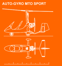 Zeichnung Auto Gyro MTO-Sport